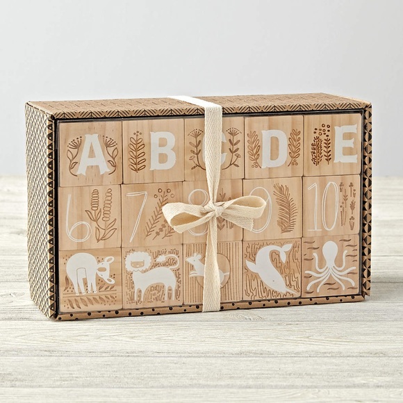 Crate&Barrel Other - Crate & Barrel Baby Blocks